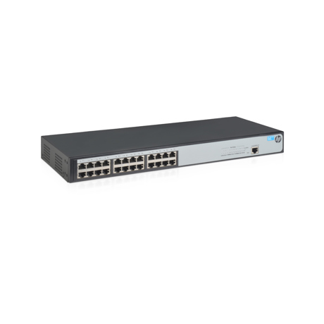 Switch HP 1620 24 porturi Gigabit 48Gbps rackabil Layer 2 smart-managed