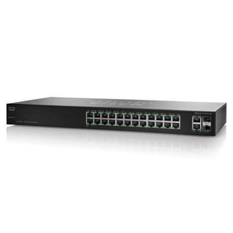 Switch Cisco SF112-24 24-Port 10/100 Switch with Gigabit Uplinks