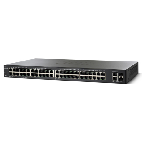 Switch Cisco SF220-48P 48-Port 10/100 PoE Smart Plus Switch