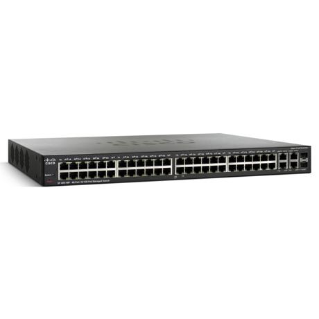 Switch Cisco SF300-48PP 48-port Fast Ethernet 2-port SFP 4-port UpLink Layer 2
