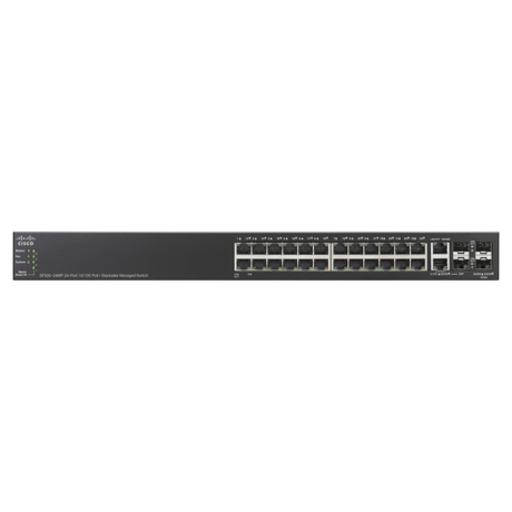 Switch Cisco SF500-24MP 24-port 10/100 Max PoE+ Stackable Managed Switch