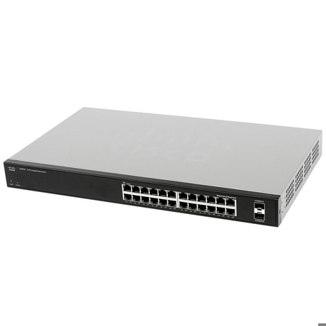 Switch Cisco 26-port Gigabit Smart Switch, PoE, 180W