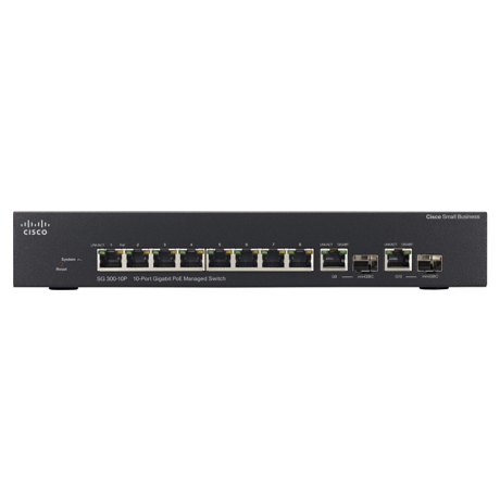 Switch Cisco SG300-10MPP 10-port Gigabit Max-PoE+