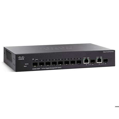 Switch Cisco SG 300-10 10-port Gigabit Managed SFP