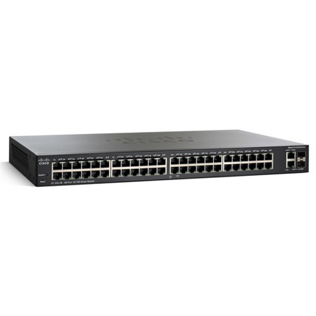 Switch Cisco SLM248GT-EU, SF 200-48 48-Port 10/100 Smart