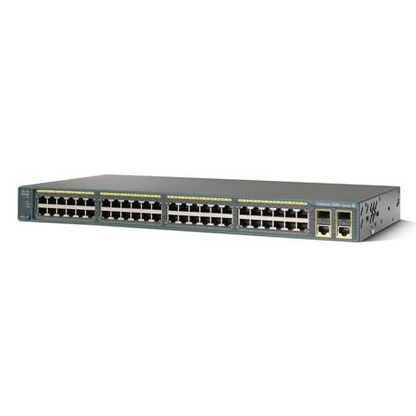 Switch Cisco Catalyst 2960 Plus 48 Ports +2 TSFP LAN Lite