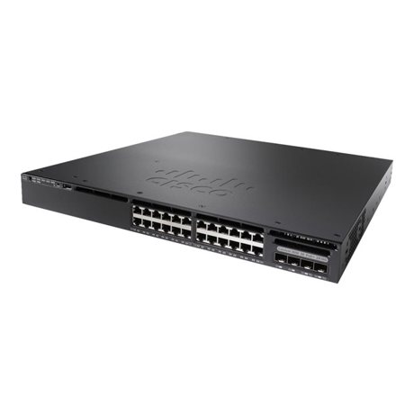 Switch Cisco Cisco Catalyst 3650 24 Port PoE 2x10G Uplink LAN Base