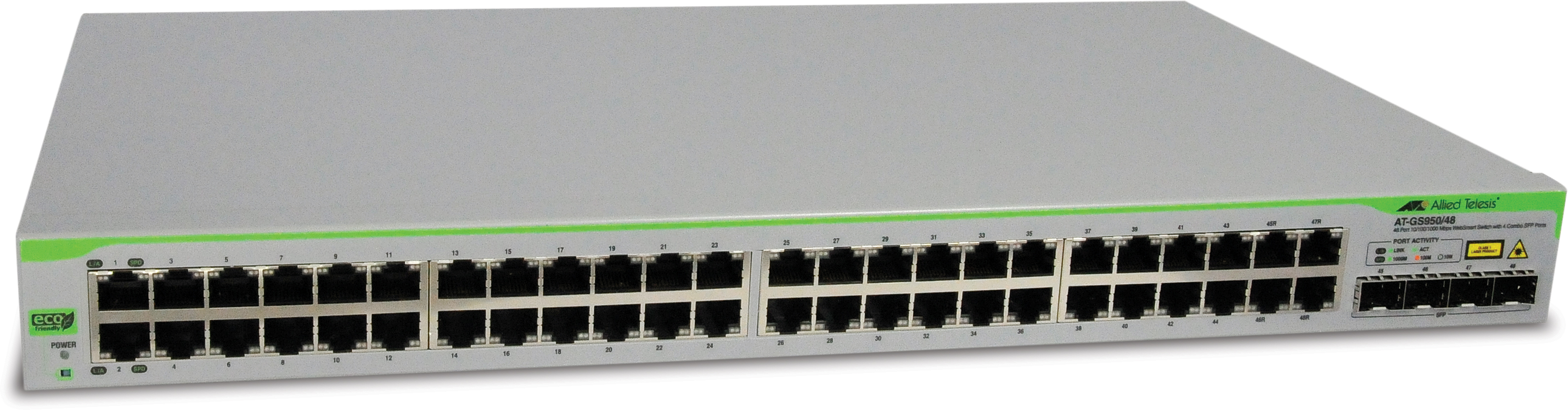 Switch Allied Telesis GS950 48 Gigabit, 4 SFP, L2 WebSmart