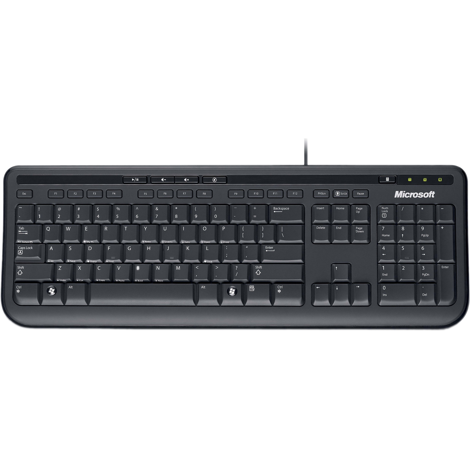 Tastatura Microsoft 600, USB, negru, ANB-00019
