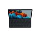 SAMSUNG TAB S8/S7 Bookcover Keyboard Slim(w/Pen compartment) Black