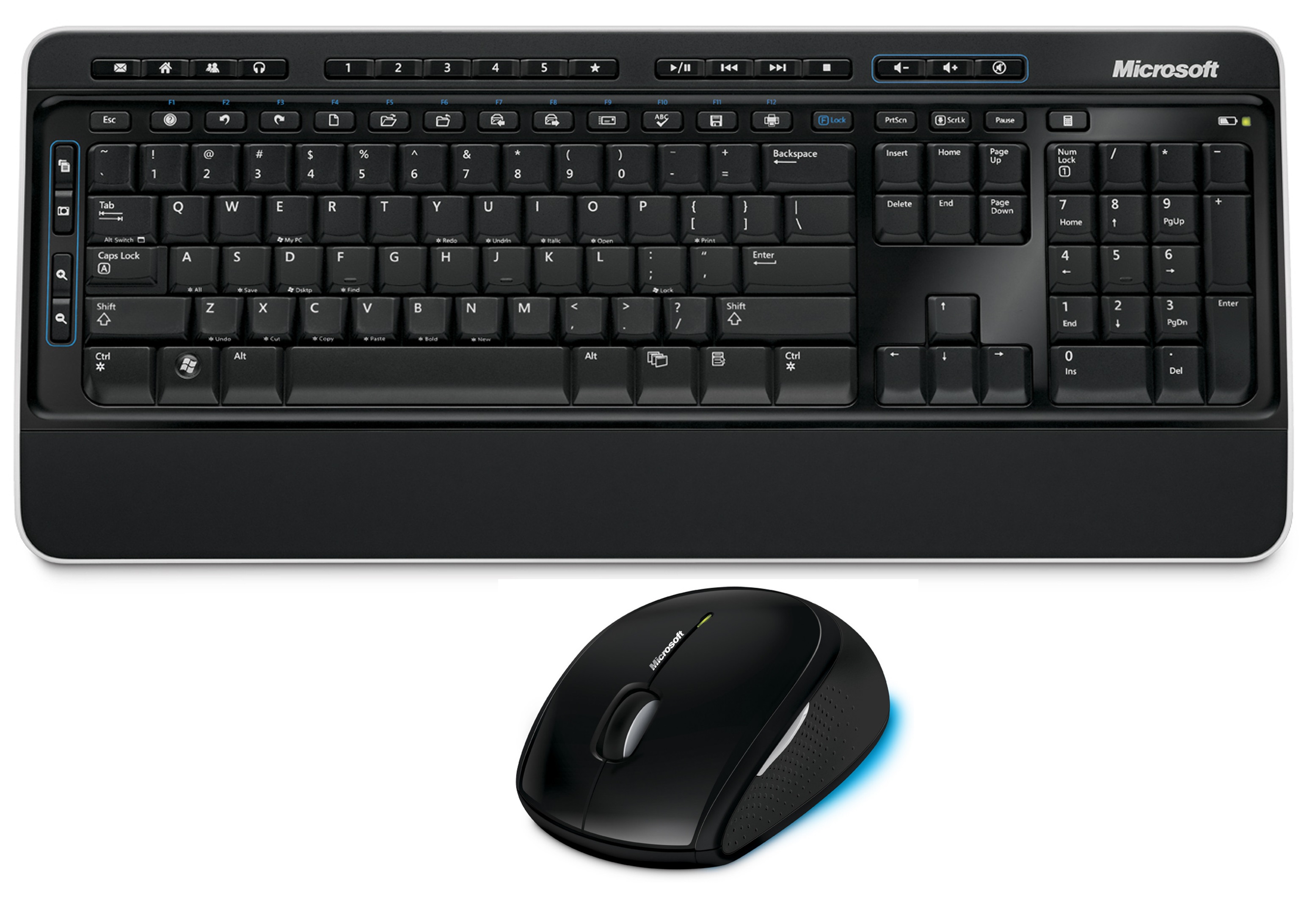 Kit tastatura si mouse Microsoft Desktop 2000, fara fir
