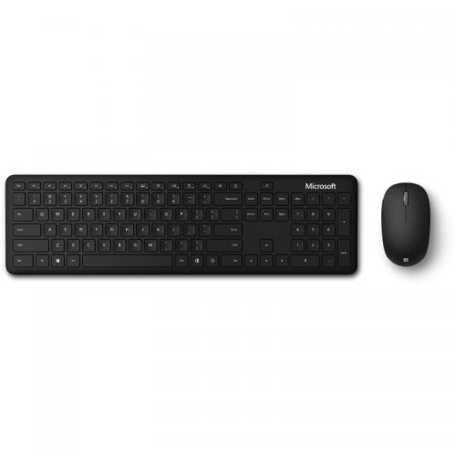 Kit tastatura si mouse MICROSOFT QHG-00021, Wireless ,USB, negru