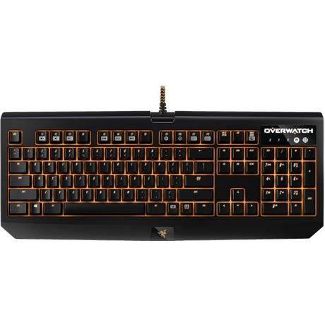 Tastatura Razer BlackWidow Chroma Overwatch Edition, cu fir, neagra