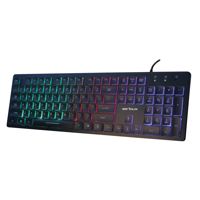 Tastatura Serioux 9500i, US layout, iluminata, USB