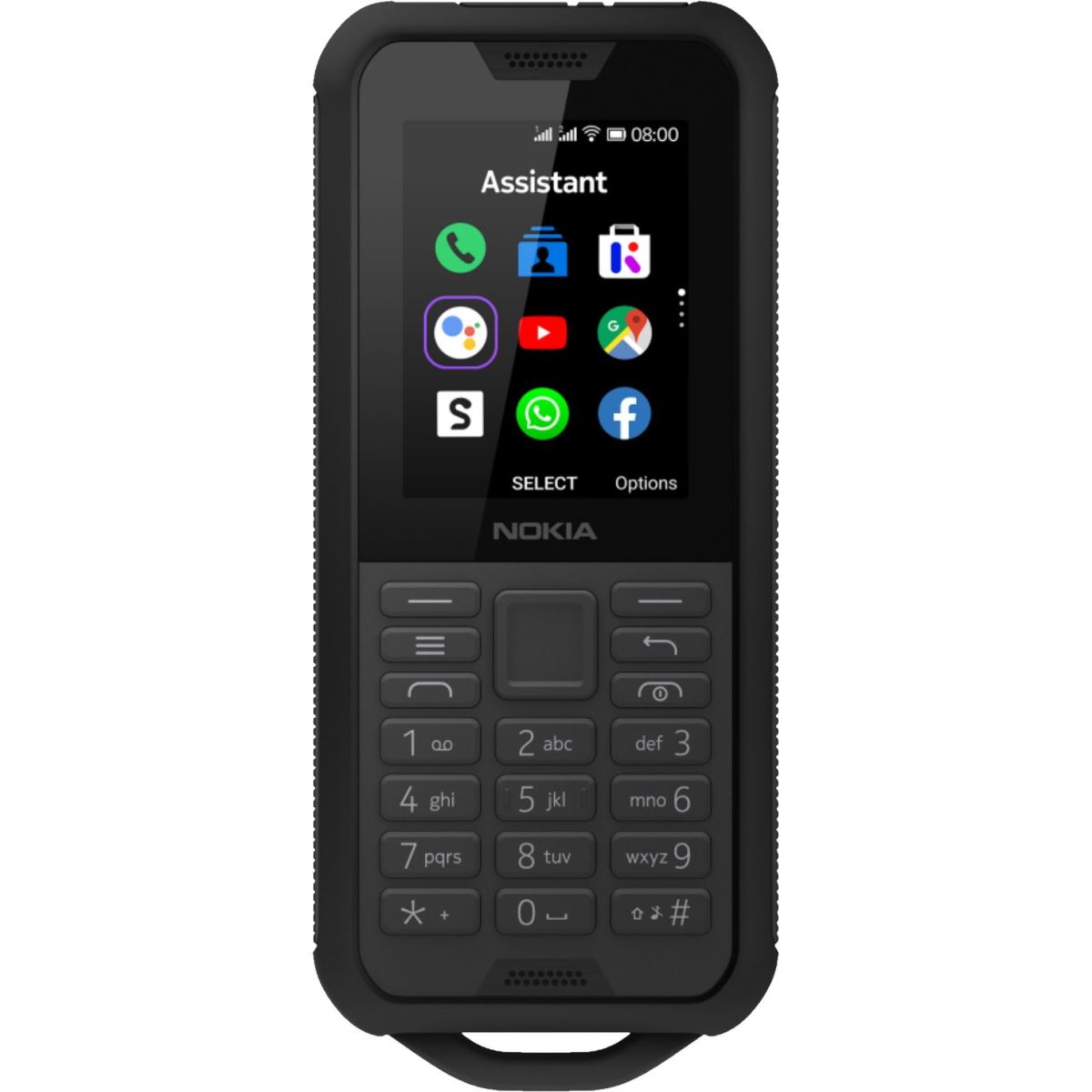 Telefon mobil Nokia 800 Tough Dual SIM, IP68, 4G, Black