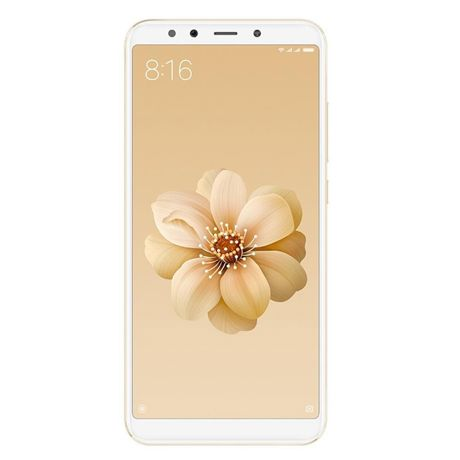 Telefon mobil Xiaomi Mi A2 Dual Sim 5.99" LTE, Gold, RAM 4GB, Stocare 32GB