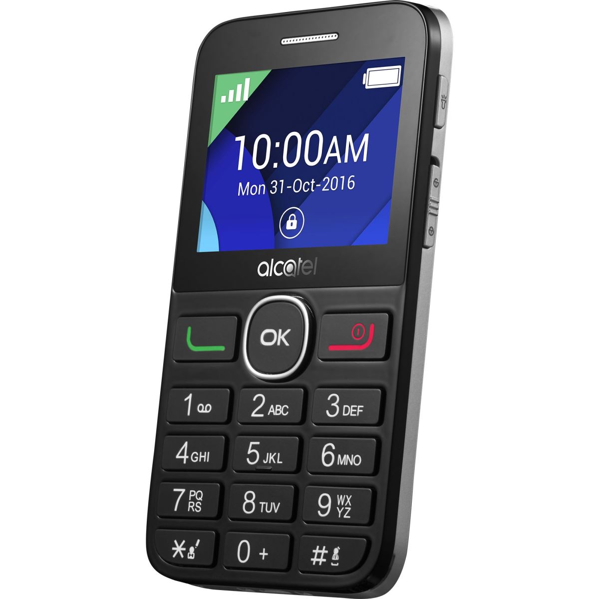 Telefon mobil Alcatel 2008G 2G, 2.4", Camera 2MP, 1400mAh, Black&Silver