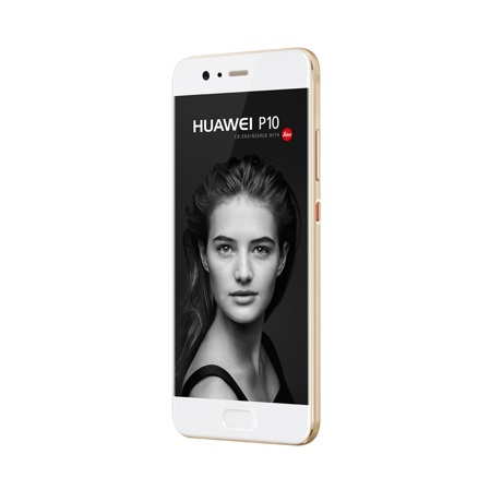 Telefon mobil Huawei P10 Dual Sim 4G, 5.1'', Ram 4GB, Stocare 64GB, Camera 8MP/12MP+20MP, Gold 