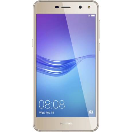 Telefon mobil Huawei Y6 2017 Dual Sim 4G, 5", RAM 2GB, Memorie 16GB, Camera 5MP/13MP, Gold 