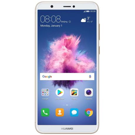 Telefon mobil Huawei P Smart Dual Sim 4G, 5.65'', RAM 3GB, Stocare 32GB, Camera 13MP, GOLD