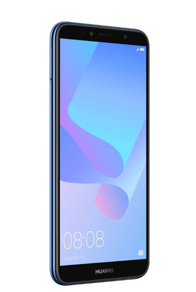 Telefon mobil Huawei Y6 2018 Dual Sim LTE, 5.7'', RAM 2GB, Stocare 16GB, Camera 5MP/13MP, Blue