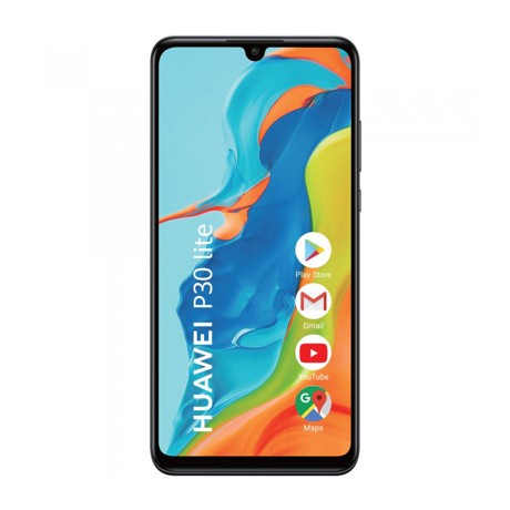 Telefon mobil Huawei P30 Lite Dual Sim, Midnight Black LTE, 6.15'', RAM 4GB, Stocare 64GB