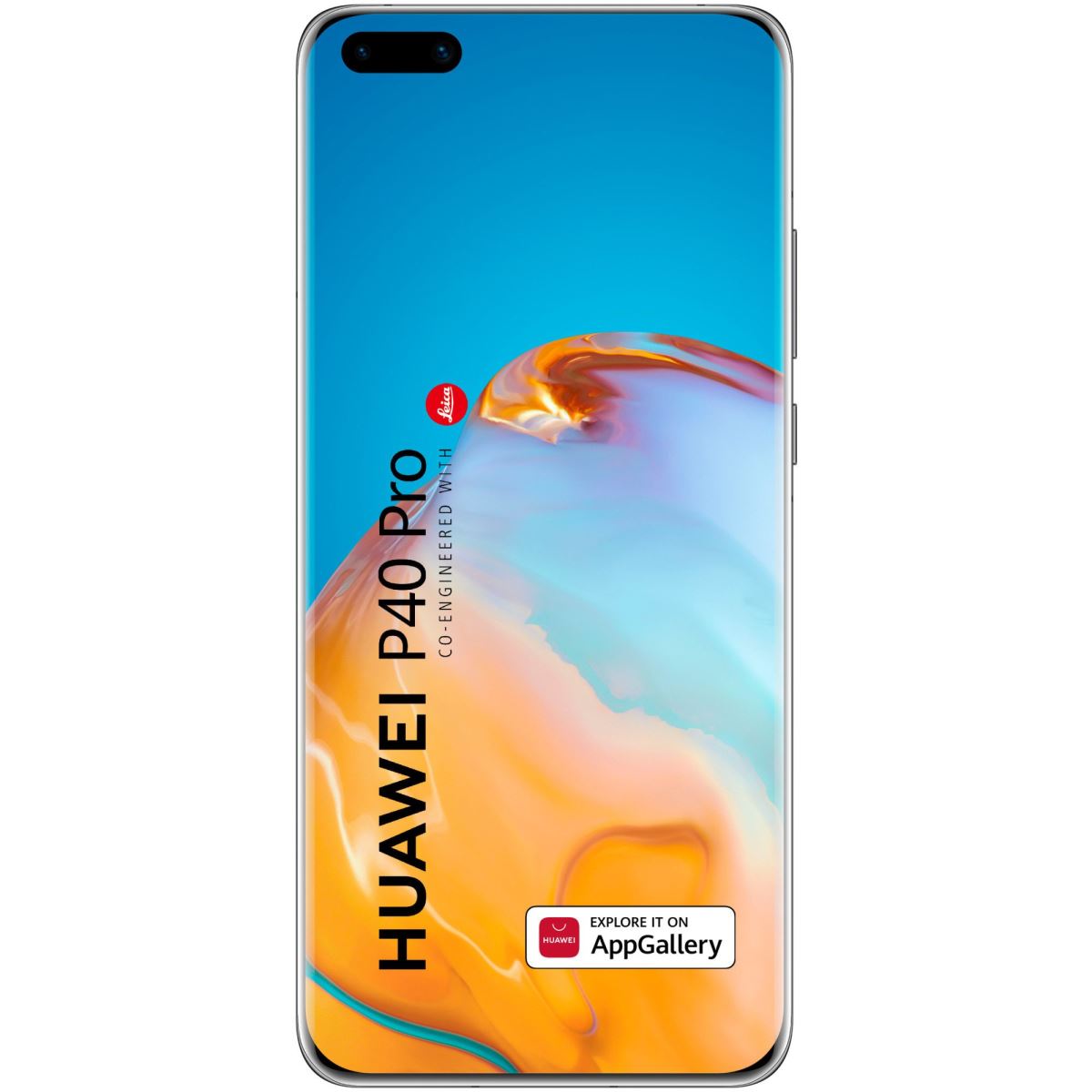 Telefon mobil Huawei P40 Pro Dual Sim, Ice White, 6.58'', RAM 8GB, Stocare 256GB