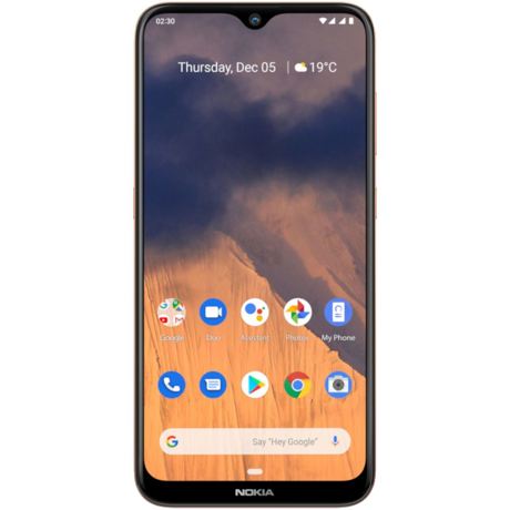 Telefon mobil Nokia 2.3 Dual SIM, 6.2", RAM 2GB, Stocare 32GB, Sand