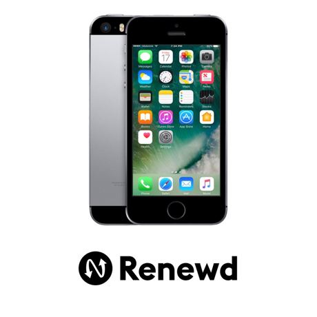 Telefon mobil Apple Renewd iPhone SE 64GB Space Grey 