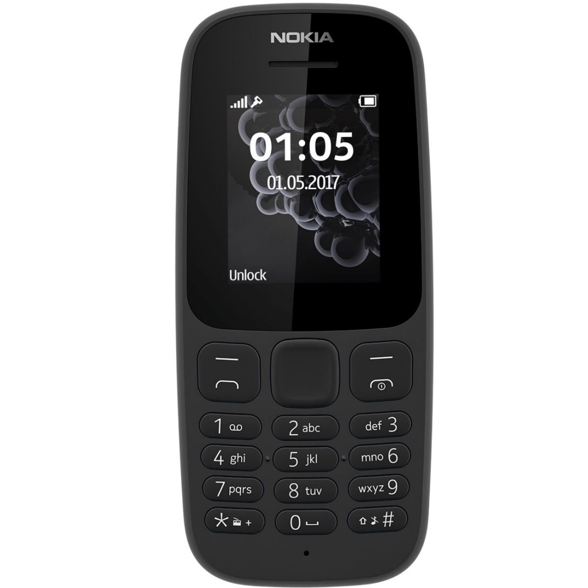  Telefon mobil Nokia 105 Single SIM 2017 Black