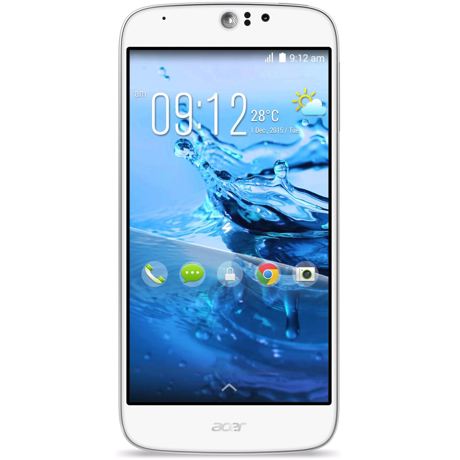 Telefon mobil Acer Liquid Jade Z, Dual Sim 4G, 5'',RAM 1GB, Stocare 8GB, Camera 5MP/13MP, white