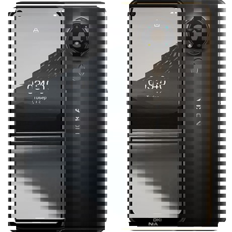 Telefon mobil Nokia 3.4 Dual SIM, 6.39", RAM 3GB, Stocare 64GB, Grey