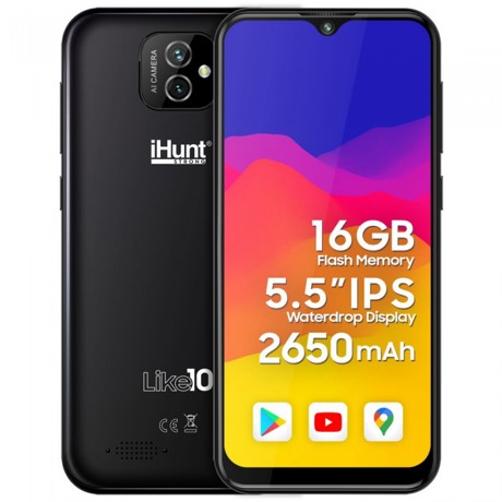 Telefon mobil iHUNT Like 10 2022, Dual Sim Black