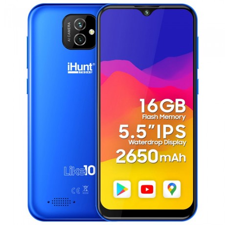 Telefon mobil iHUNT Like 10 2022, Dual Sim Blue