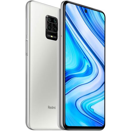 Telefon mobil Xiaomi Redmi Note 9 Pro Dual SIM, 6.67", RAM 6GB, Stocare 128GB, Glacier White