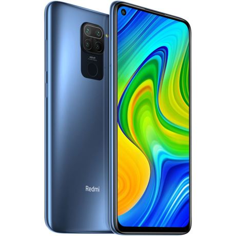 Telefon mobil Xiaomi Redmi Note 9 Dual SIM, 6.53", RAM 3GB, Stocare 64GB, Midnight Grey
