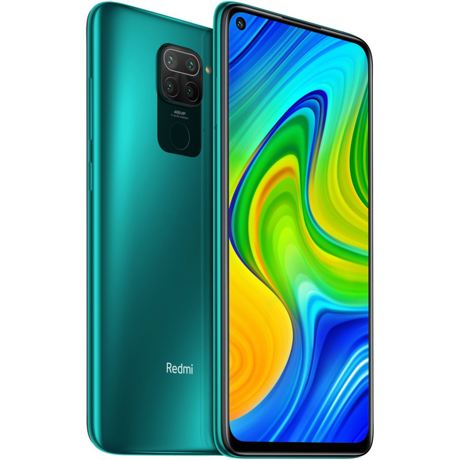 Telefon mobil Xiaomi Redmi Note 9 Dual SIM, 6.53", RAM 3GB, Stocare 64GB, Forest Green