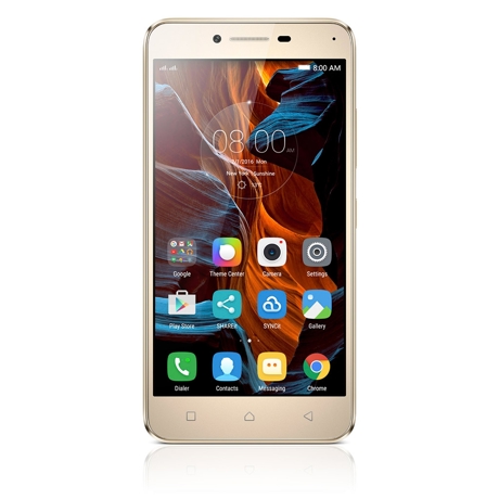 Telefon mobil Lenovo Vibe K5 PLUS Dual Sim, 5'', 4G, Ram 2GB, Stocare 16GB, Camera 5MP/13MP, Gold
