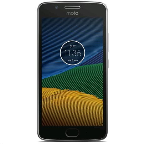 Telefon mobil MOTOROLA Moto G5 Dual Sim 4G, 5", RAM 3GB, Memorie 16GB, Camera 5MP/13MP, Dark Grey 