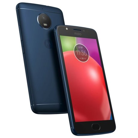 Telefon mobil Motorola Moto E4 Dual Sim 5'', 4G, Ram 2GB, Stocare 16GB, Camera 5MP/8MP, Blue
