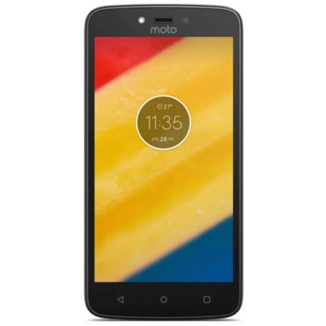 Telefon mobil MOTOROLA Moto C Plus Dual Sim 4G, 5", RAM 1GB, Memorie 16GB, Camera 2MP/8MP, Black