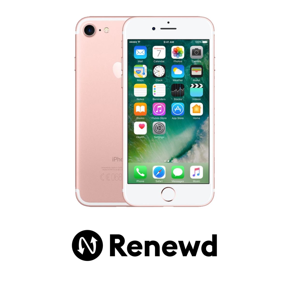 Telefon mobil Apple Renewd iPhone 7 32GB Rose Gold