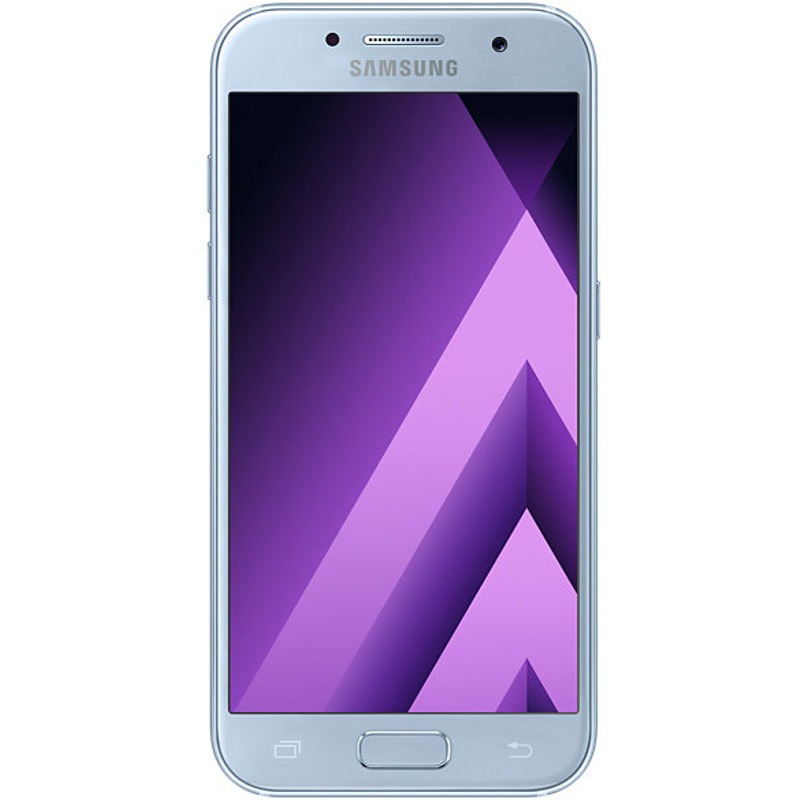 Telefon mobil Samsung Galaxy A3 (2017) 4G, Blue, 4.7'', RAM 2GB, Stocare 16GB, Camera 8MP/13MP