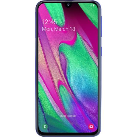Telefon mobil Samsung Galaxy A40 Dual Sim, Blue, 5.9", 64GB
