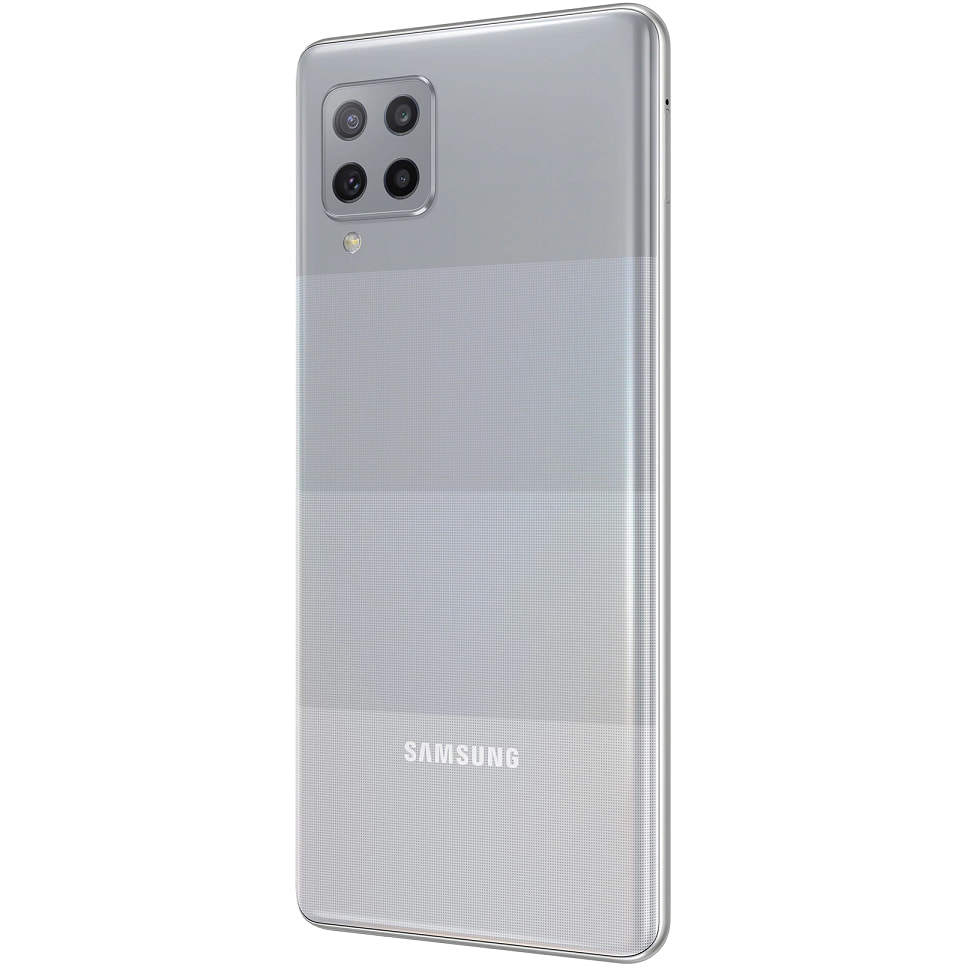 Telefon mobil Samsung Galaxy A42, Dual Sim, 5G, Prism dot grey, 6.6", RAM 4GB, Stocare 128GB