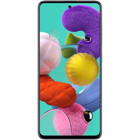 Telefon mobil Samsung Galaxy A51 Dual Sim, Prism White, 6.5", RAM 4GB, Stocare 128GB