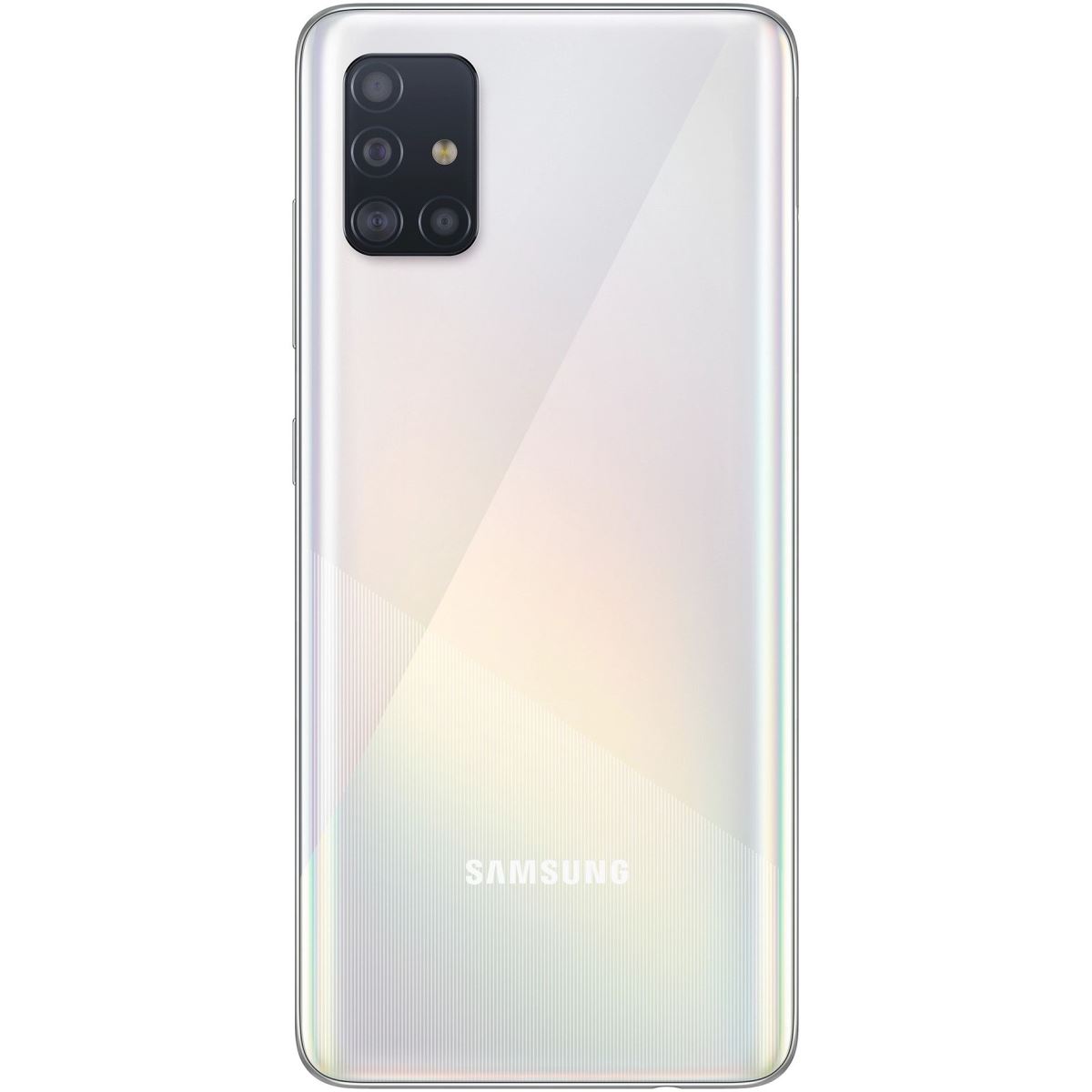 Telefon mobil Samsung Galaxy A51 Dual Sim, Prism  White, 6.5", RAM 4GB, Stocare 128GB