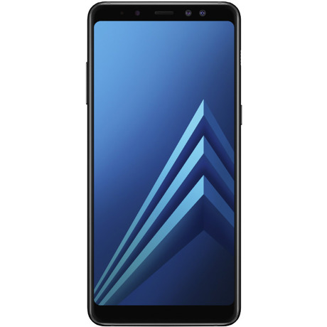 Telefon mobil Samsung Galaxy A8 (2018) Dual Sim 5.6'', Black, 4G, RAM 4GB, Stocare 32GB, Camera 16MP+8MP/16MP