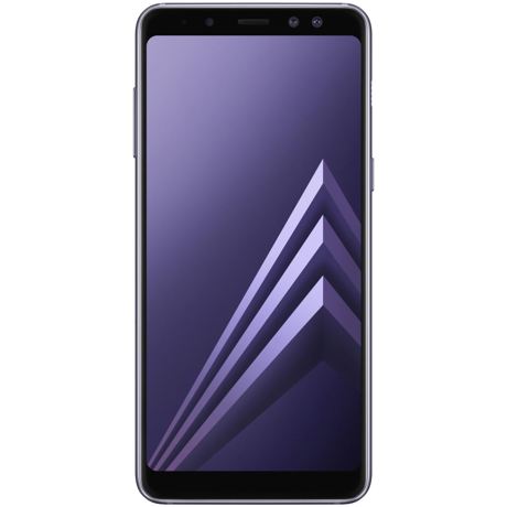 Telefon mobil Samsung Galaxy A8 (2018) Dual Sim 5.6'', Violet, 4G, RAM 4GB, Stocare 32GB, Camera 16MP+8MP/16MP