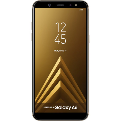 Telefon mobil Samsung Galaxy A6 (2018) Dual Sim 4G, Gold, 5.6'', RAM 3GB, Stocare 32GB